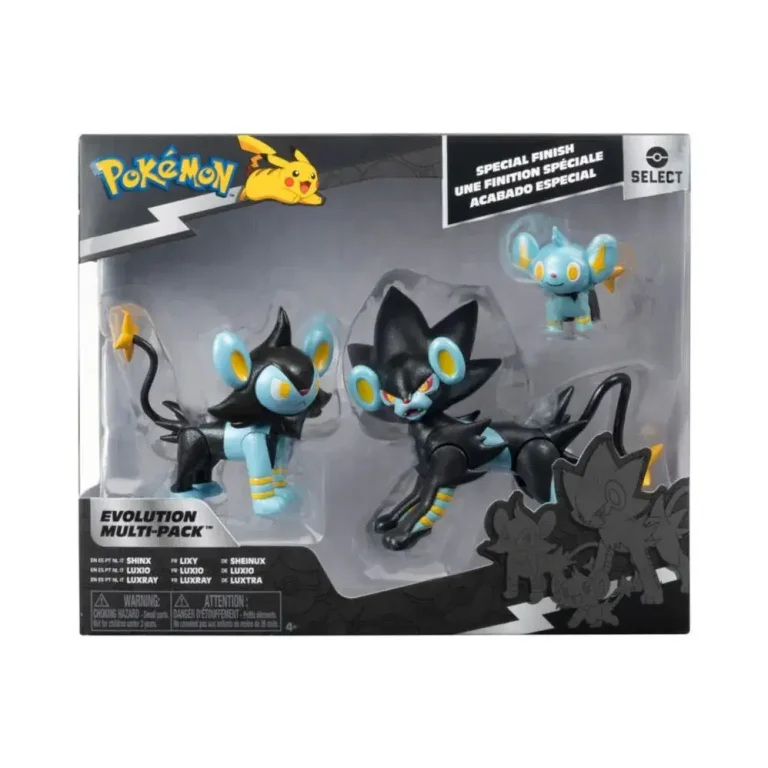 PKW3217-MULTIPACK EVOLUCION X3 FIGURAS SHINX, LUXIO, LUXRAY