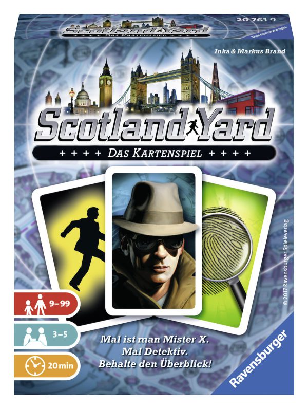 JUEGO SCOTLAND YARD CARTAS