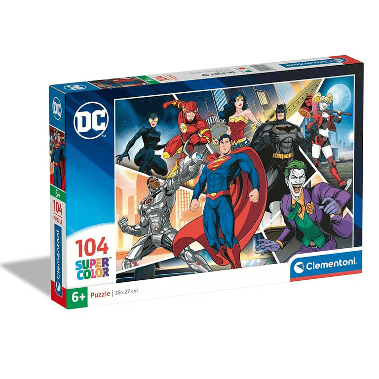 CLEMENTONI ROMPECABEZAS 104 PZS – DC COMICS JL2