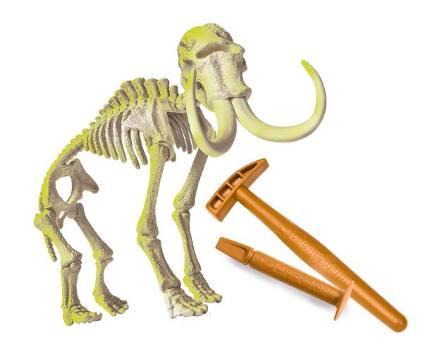 CLEMENTONI ARQUEOJUGANDO MAMUT FOSFORESCENTE - Imagen 2