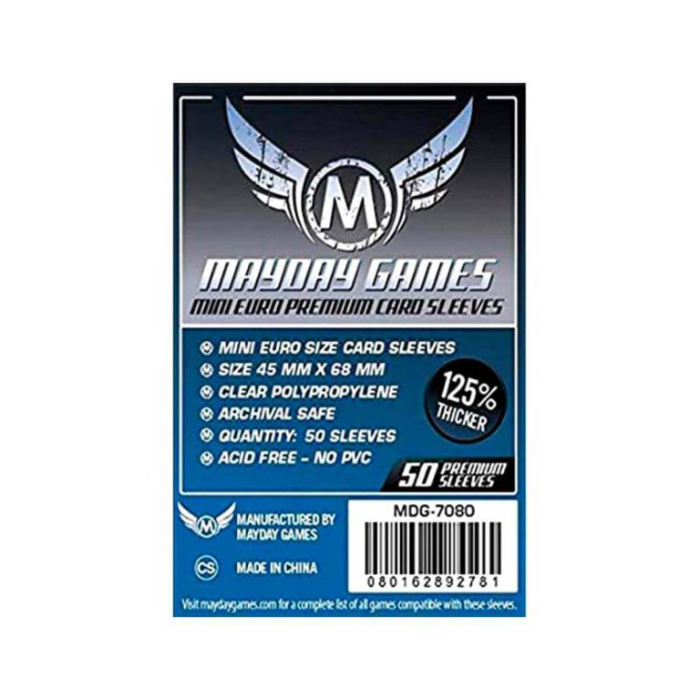 MAYDAY FUNDA MINI EURO AZUL PRM 45 X 68MM