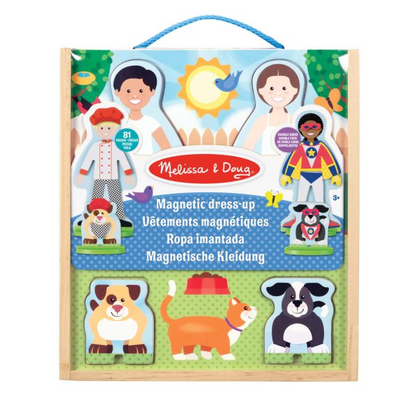 MELISSA & DOUG JUEGO DE ROPA IMANTADA - PROFESIONES
