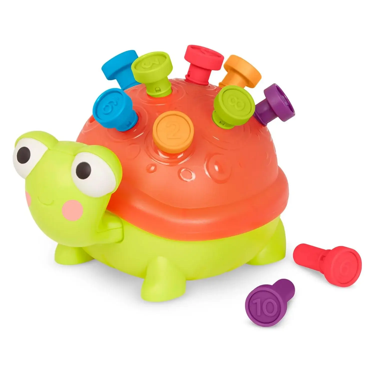 TORTUGA CON CLAVIJAS NUMERADAS CON LUCES Y SONIDO