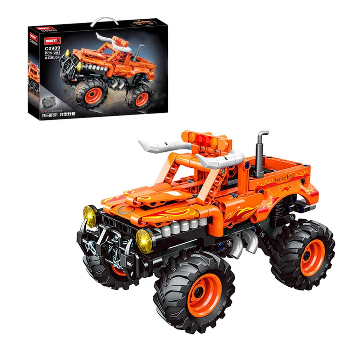 WOMA CAMIONETA 291 PCS NARANJA C0909