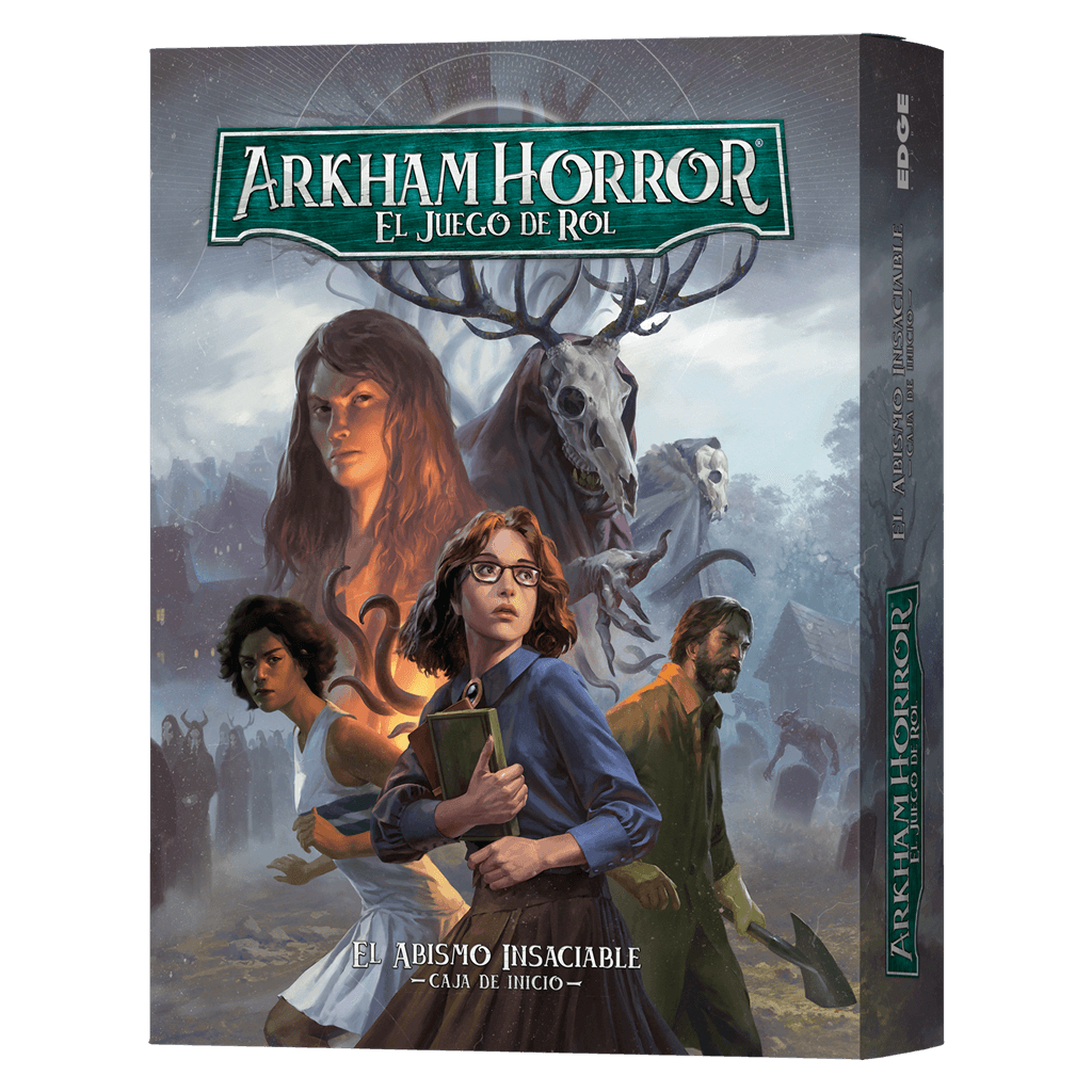 ARKHAM HORROR EL JUEGO DE ROL CAJA DE INICIO