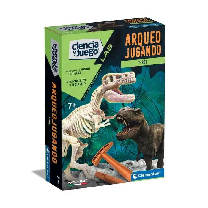 CLEMENTONI ARQUEOJUGANDO CRANEO DE T-REX