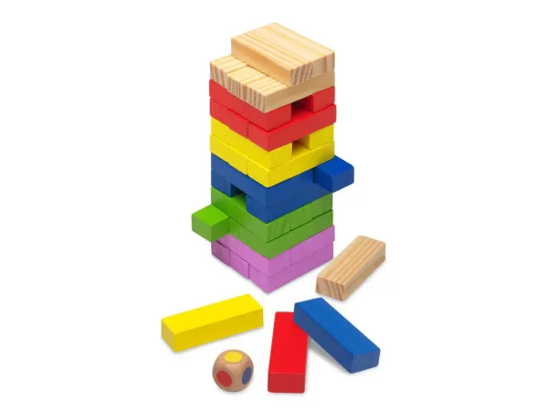 Block a Block de madera en caja de metal Travel Size - Imagen 2