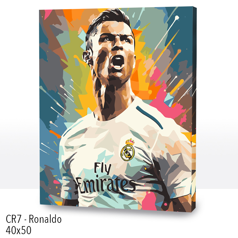 CR7 RONALDO 40X50
