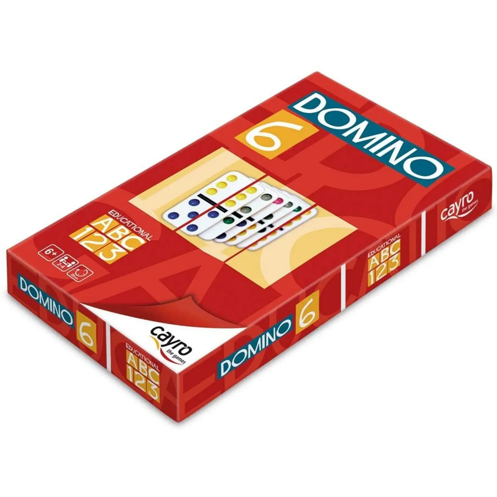 DOMINO DOBLE 6 PUNTOS COLOR