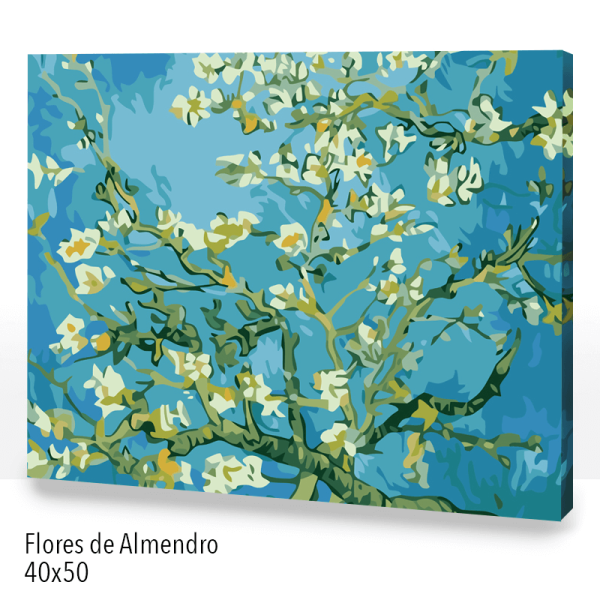 FLORES DE ALMENDRO 40X50