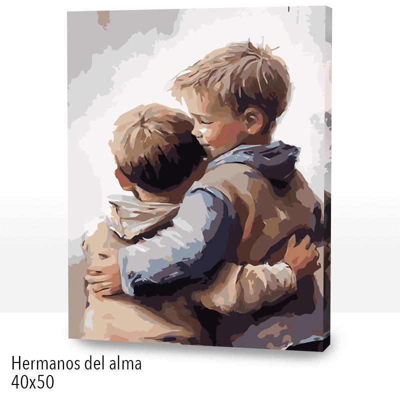 HERMANOS DEL ALMA 40X50