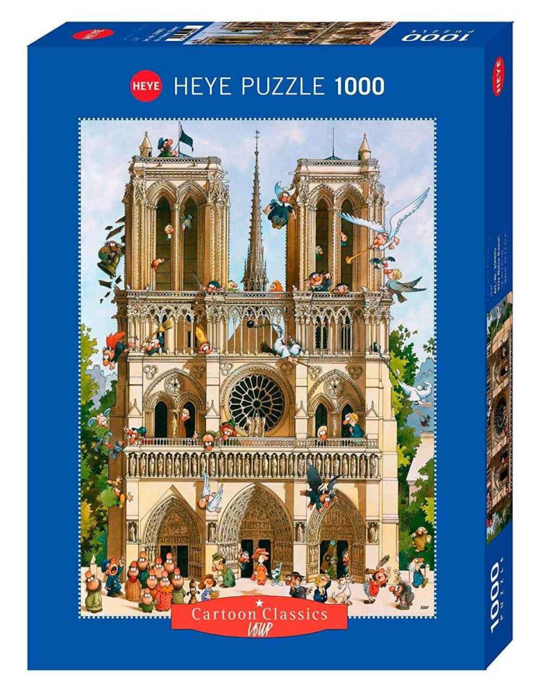 HEYE CARTOON CLASSIC VIVE NOTRE DAME! 1000 PZS