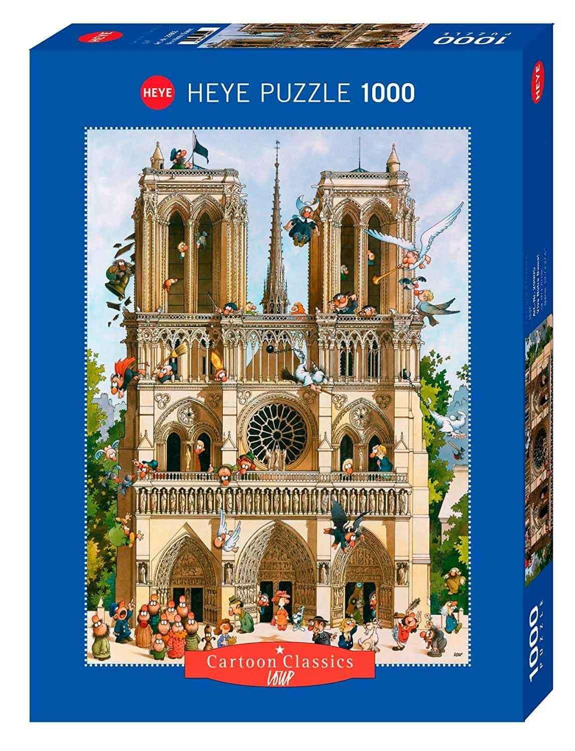HEYE CARTOON CLASSIC VIVE NOTRE DAME! 1000 PZS