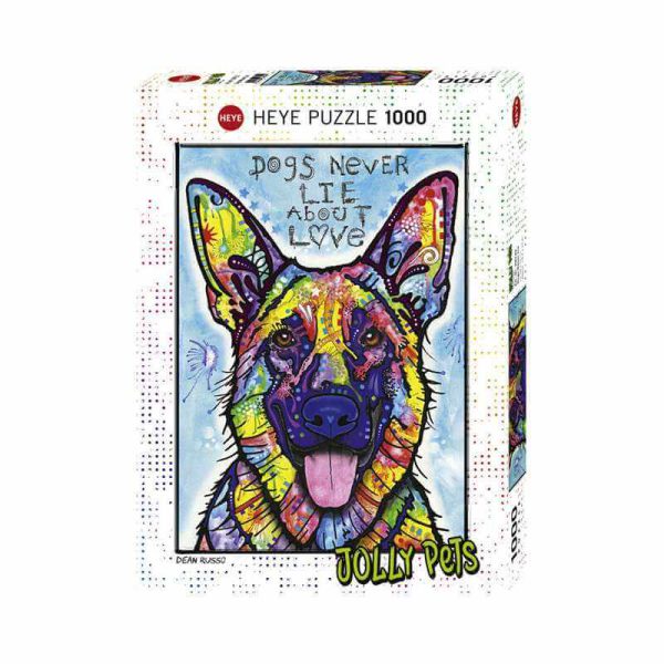 HEYE DOGS NEVER LIE X 1000PZS