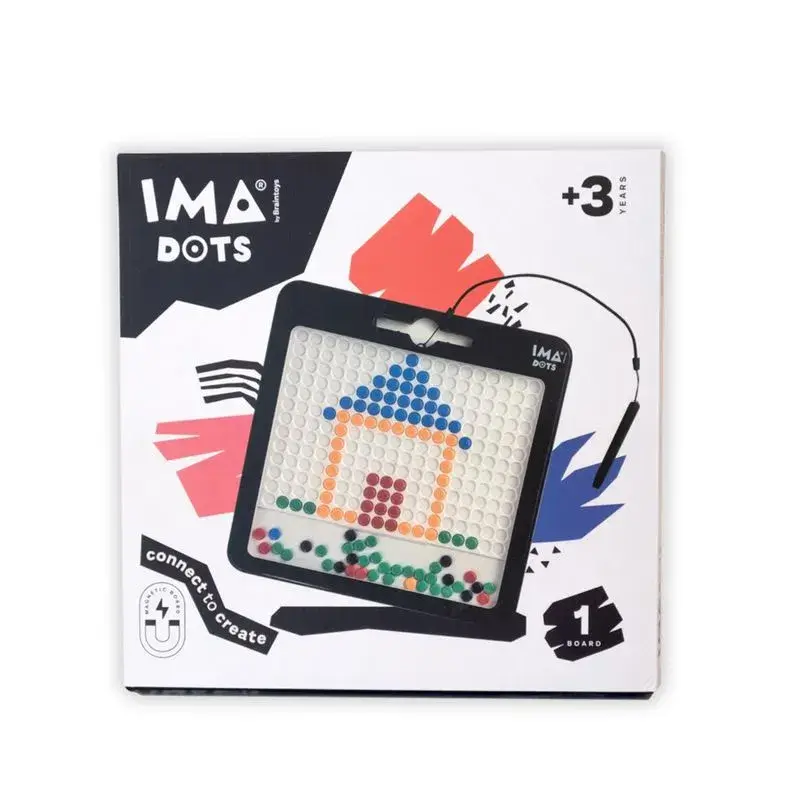 Imanix pizarra magnética negra Imadots