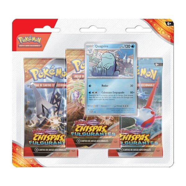POKEMON TCG SURGING SPARKS-3PK BLIST SPA