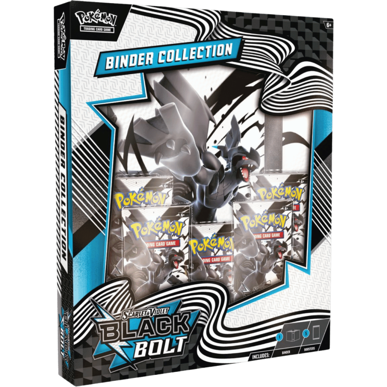 POKEMON TCG SV BLACK BOLT BINDER COL ENG