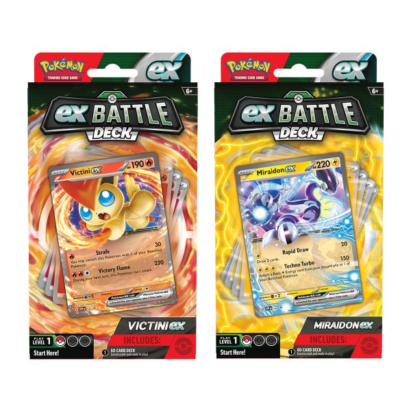 POKEMON TCG VICTI/MIRAID EX BAT DECK ENG