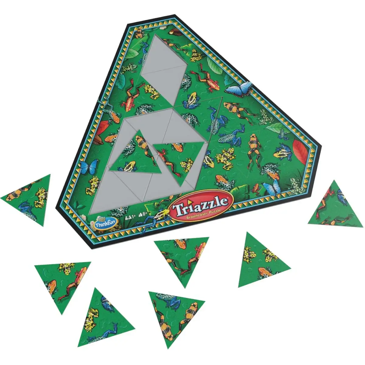 ROMPECABEZAS TRIAZZLE RANAS 16PZ