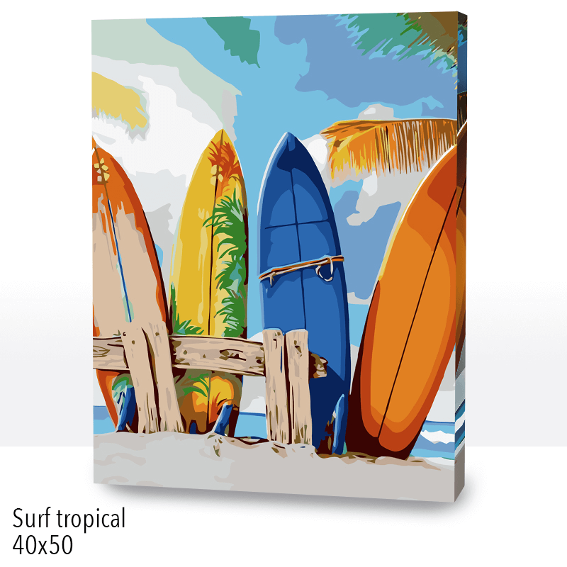 SURF TROPICAL 40X50