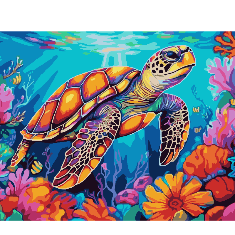TORTUGA COLORIDA