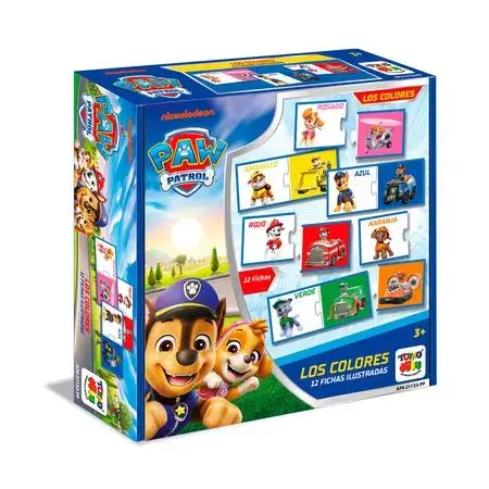 LOS COLORES PAW PATROL