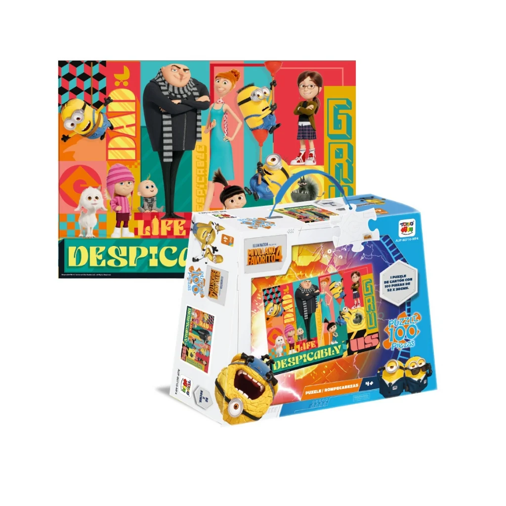 PUZZLE 100 PZS MI VILLANO FAVORITO 4