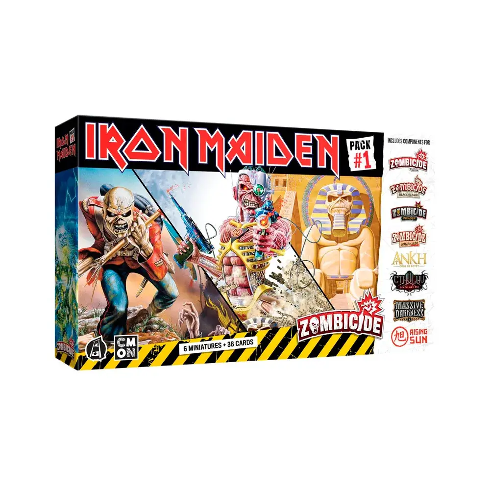ZOMBICIDE IRON MAIDEN CHARACTER PACK #1
