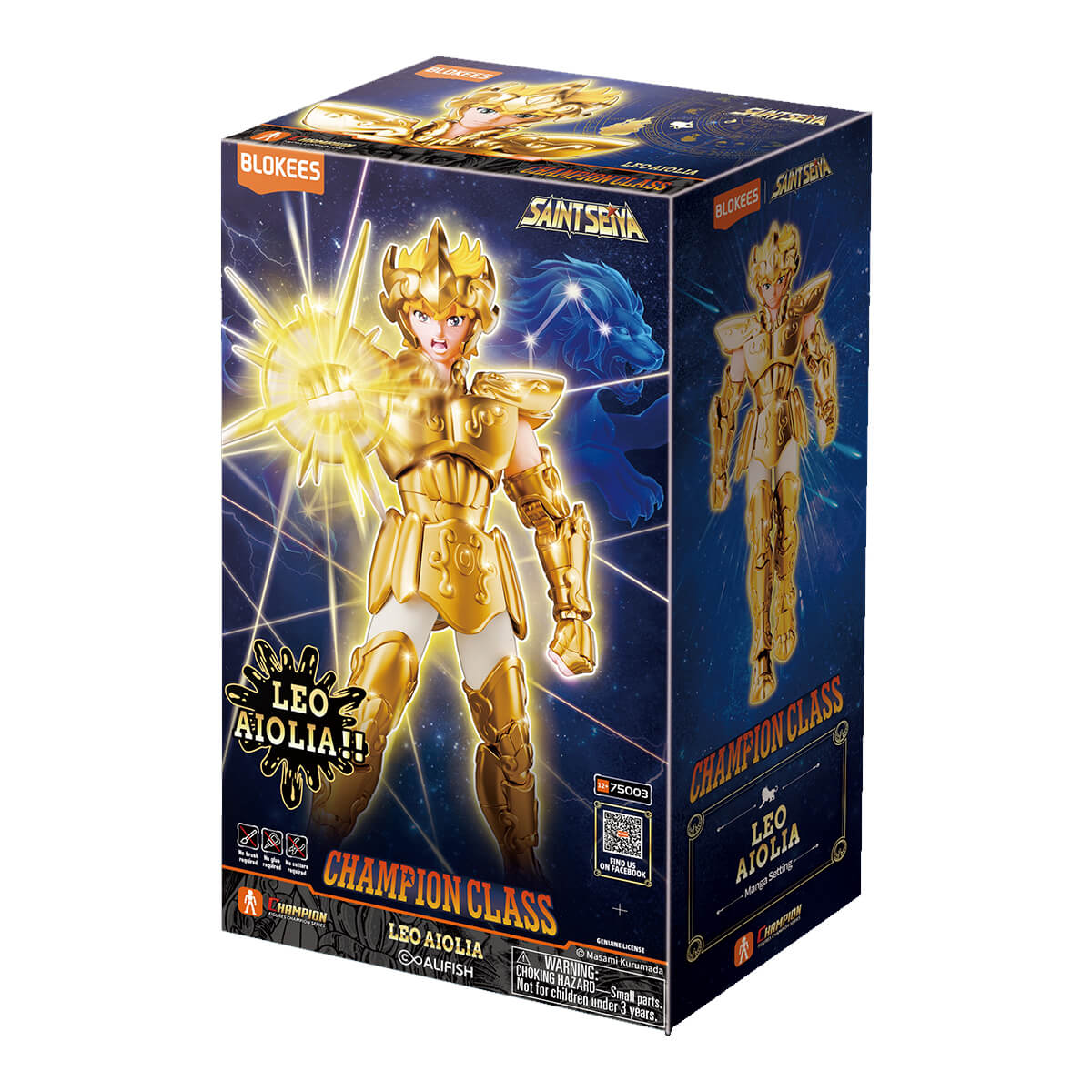 COMPO KIT DE BLOKEES SAINT SEIYA BEYOND LEO AIOLIA