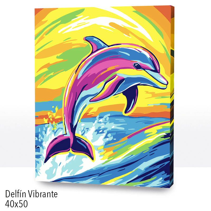 DELFIN VIBRANTE 40X50