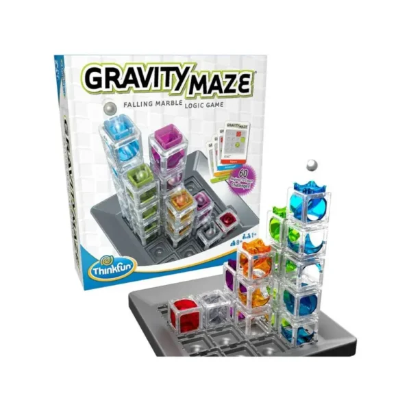 JUEGO DE LOGICA CON CANICAS GRAVITY MAZE EN INGLES