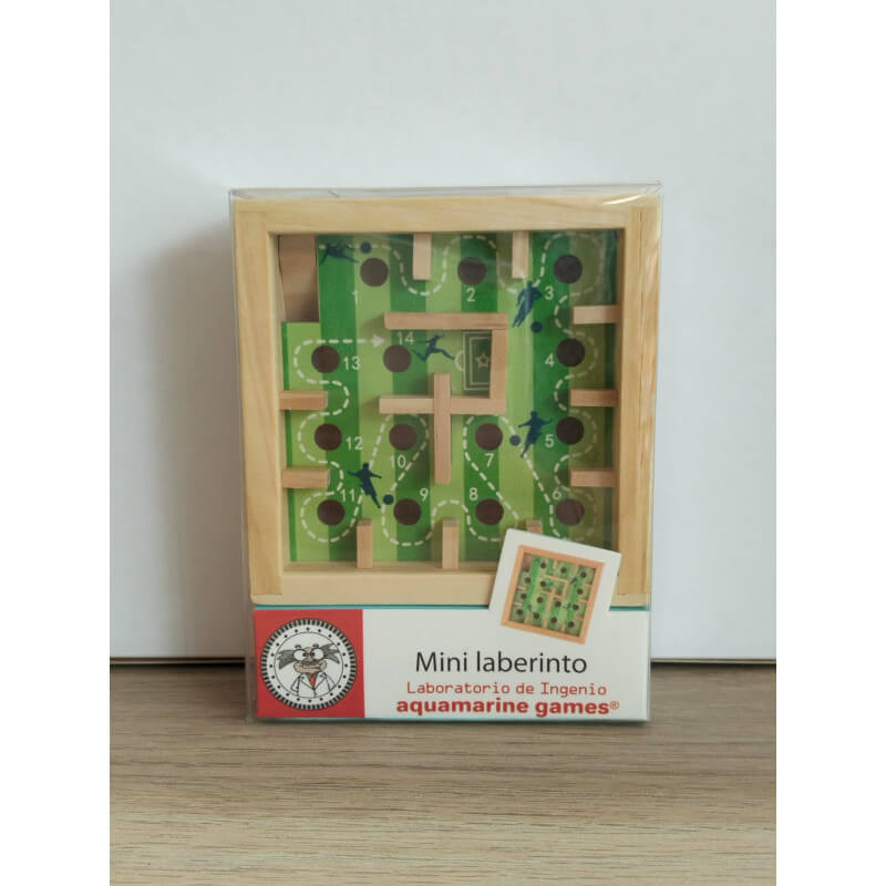 MINI LABERINTO VERDE, PLOMO, AMARILLO