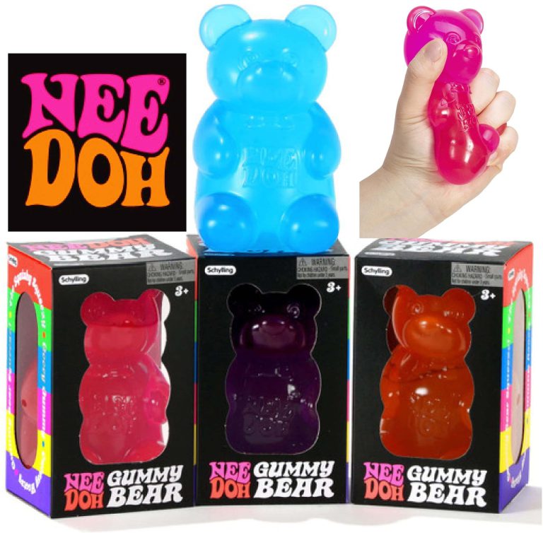 Nee Doh Gummy bear osito de goma – color aleatorio