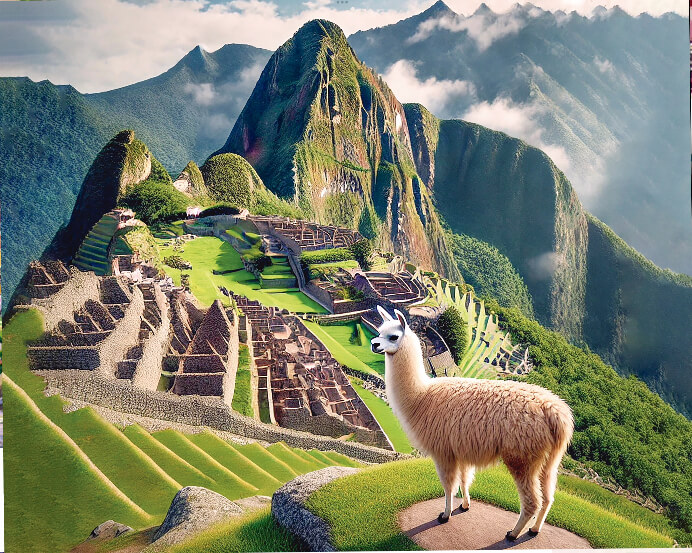 OLEO MINIMUNDO MACHU PICCHU