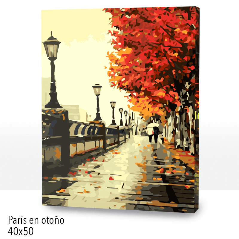 PARIS EN OTOÑO 40×50