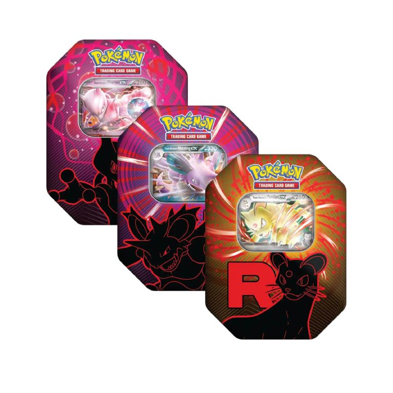 POKEMON TCG TEAM ROCKET TIN SPA