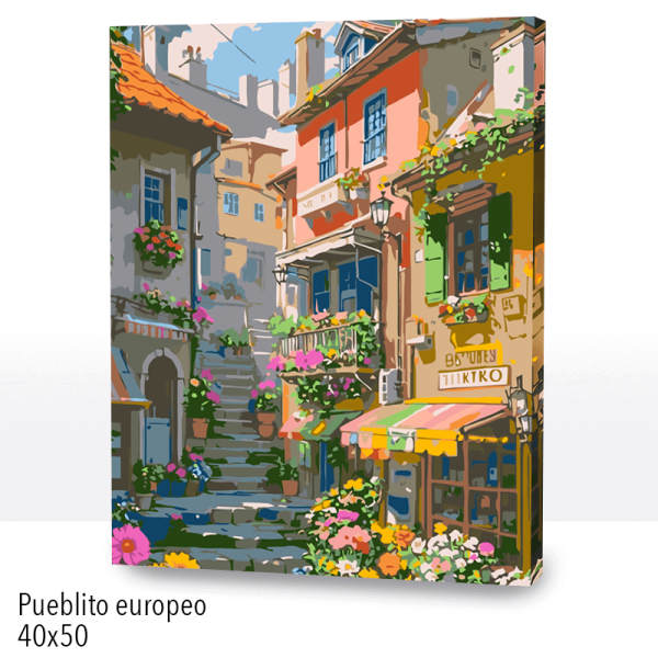 PUEBLITO EUROPEO 40X50