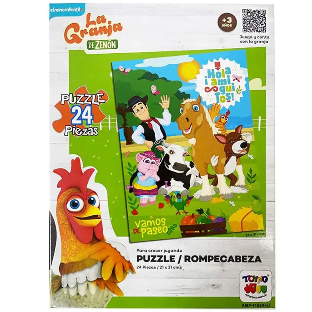 PUZZLE 24 PZS LA GRANJA DE ZENON