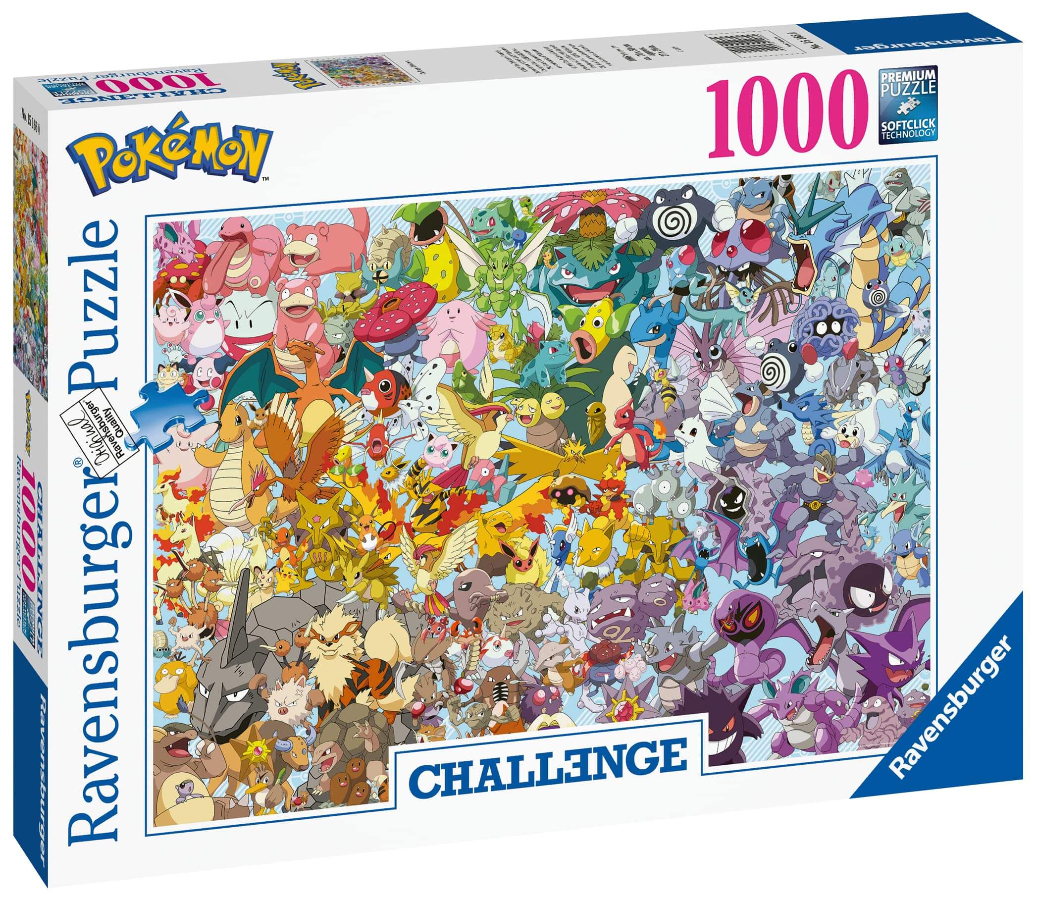 ROMPECABEZAS 1000 PZ RETO POKEMON