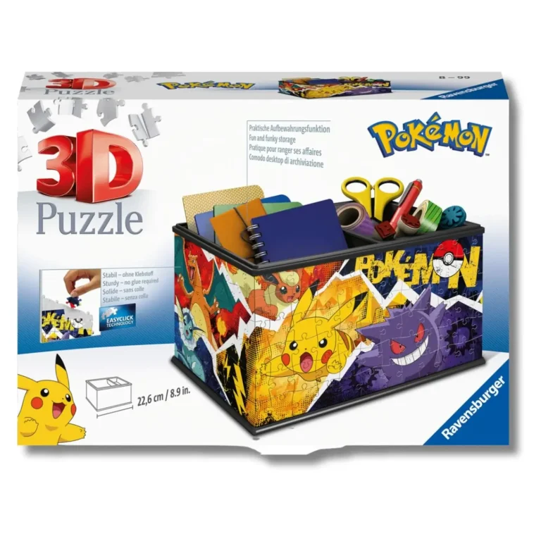 ROMPECABEZAS 3D POKEMON CAJA