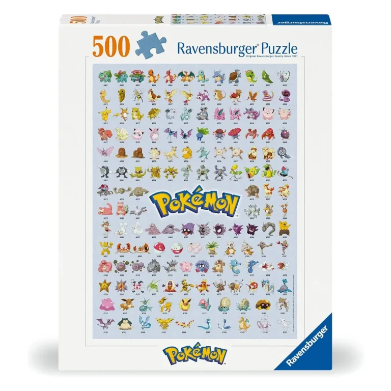 ROMPECABEZAS 500 PZ POKEMON