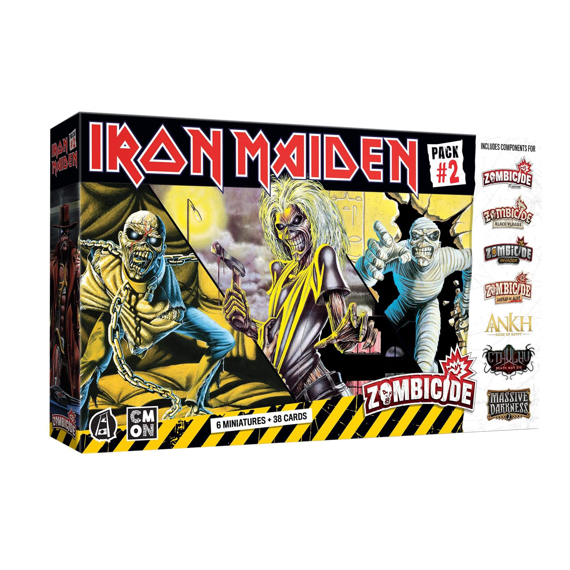 ZOMBICIDE IRON MAIDEN CHARACTER PACK #2