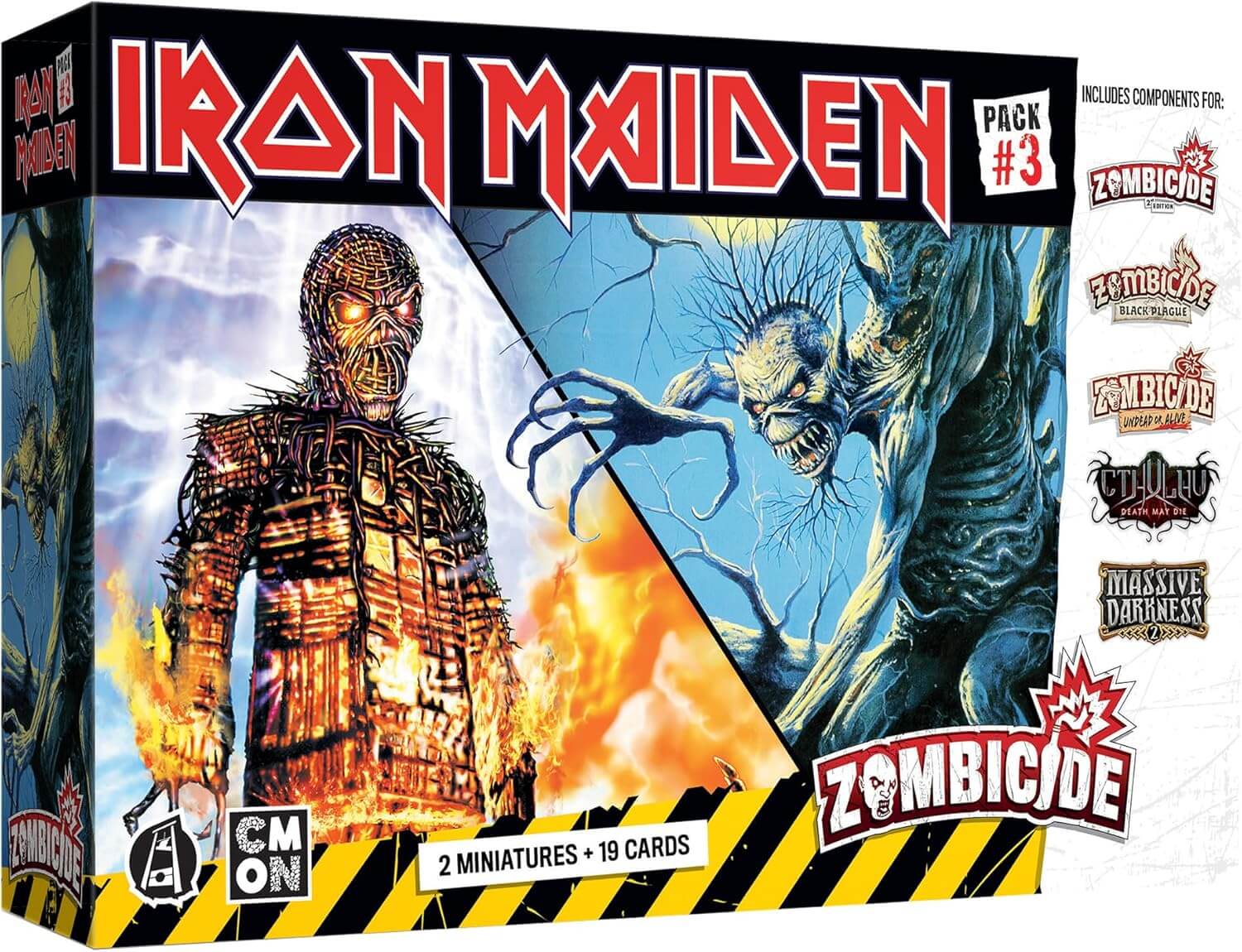 ZOMBICIDE IRON MAIDEN CHARACTER PACK #3