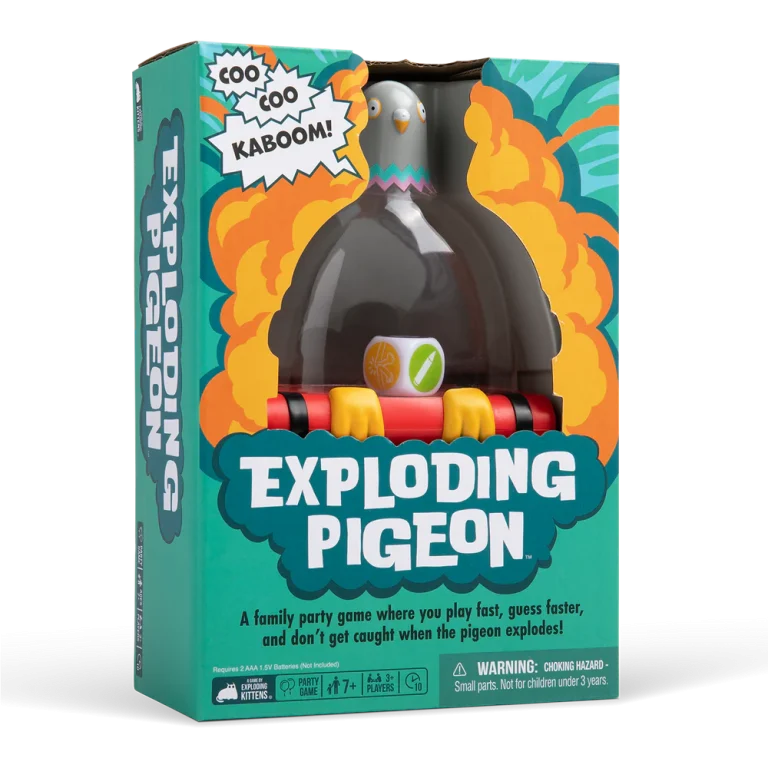 exploding pigeon
