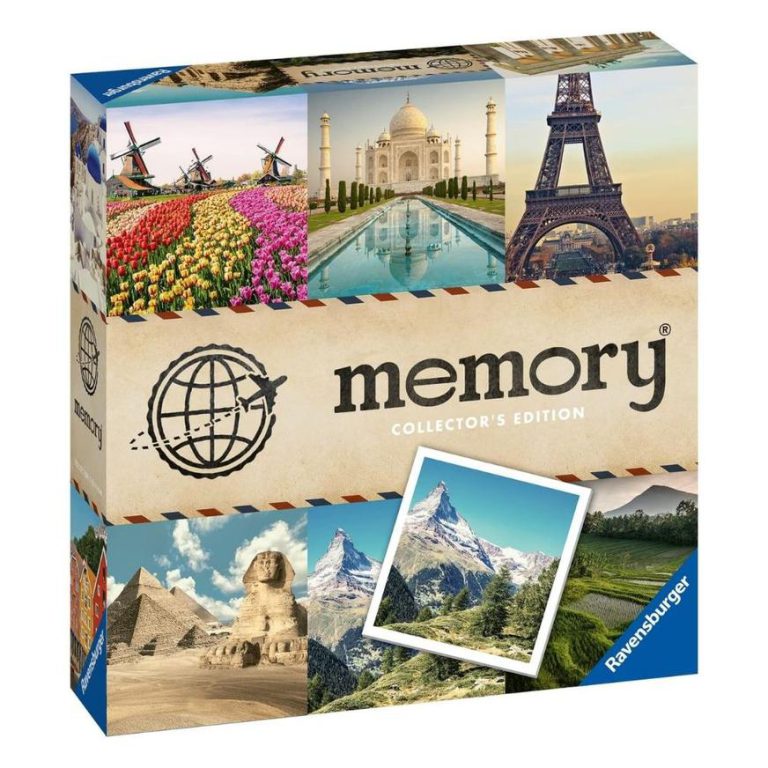 JUEGO MEMORIA COLLECTOR EDITION - JUEGO DE MEMORIA VIAJES DE COLECCION 64 PZ