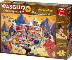 JUMBO WASGIJ RETRO ORIGINAL 5 LATE BOOKING X 1000PZS