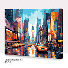 LUCES NEOYORQUINAS 40X50