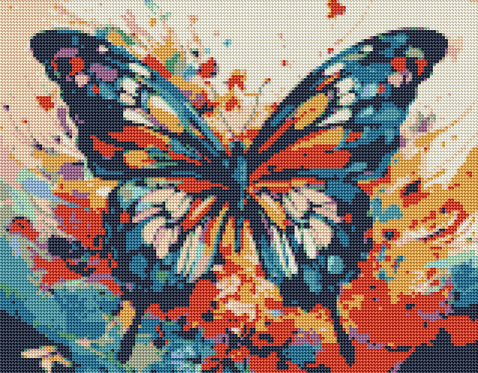 Mariposa viva 35x45cm
