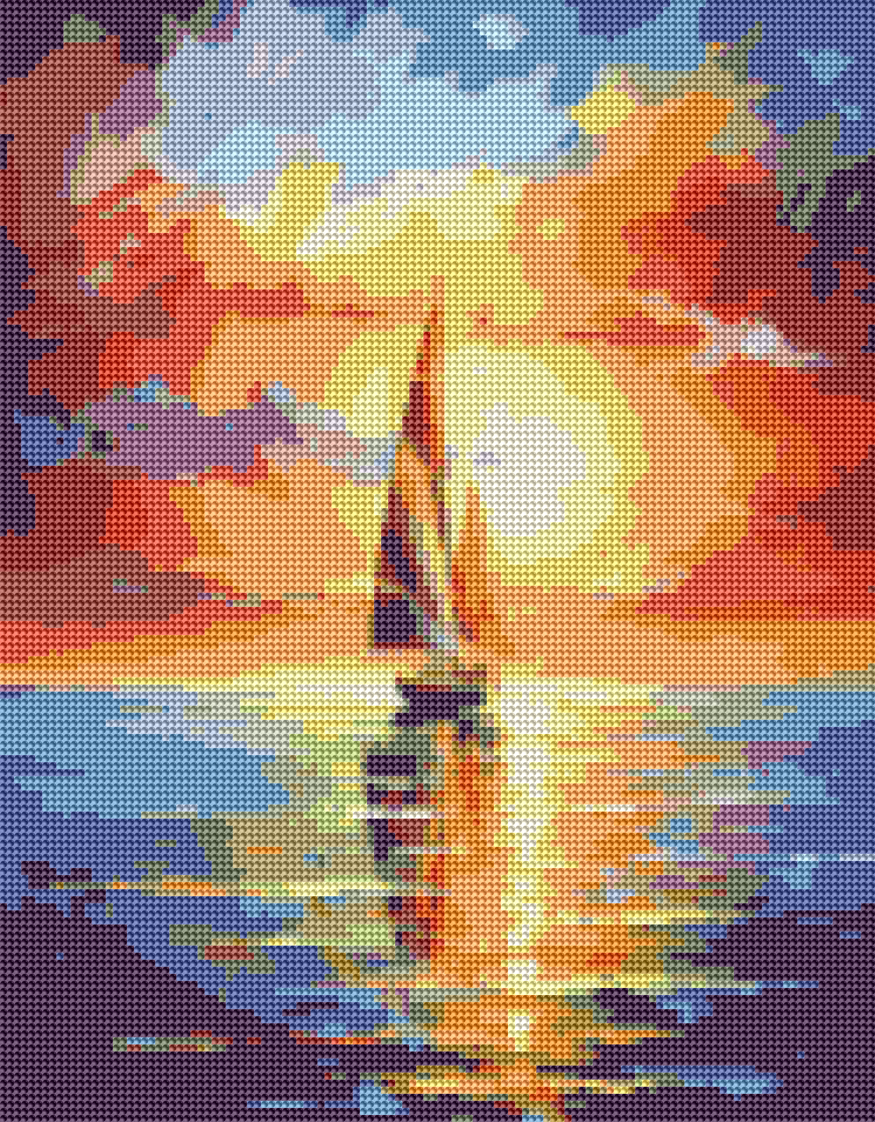 Navegando sueños 35x45cm