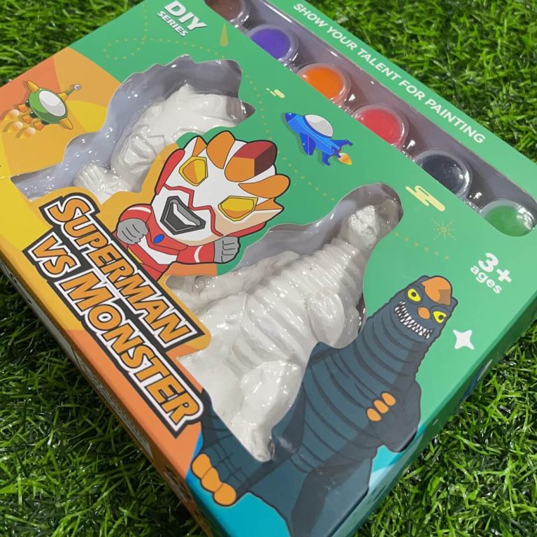 SUPERMAN VS MONSTER CERAMICA